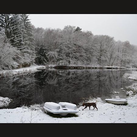Cabane Limousine Au Bord D'Un Etang Bonnac-la-Cote Exterior photo